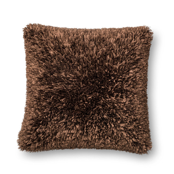 Loloi Pillows P0045 Brown Pillow