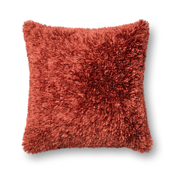 Loloi Pillows P0045 Rust Pillow