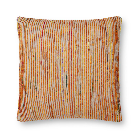 Loloi Pillows P0242 Rust Multi Pillow