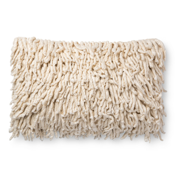 Loloi Pillows P0537 Cream Pillow