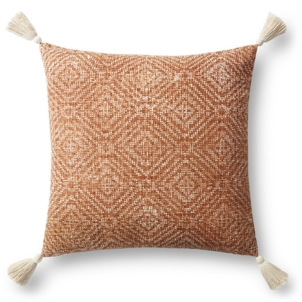 Loloi Pillows P0621 Orange Pillow