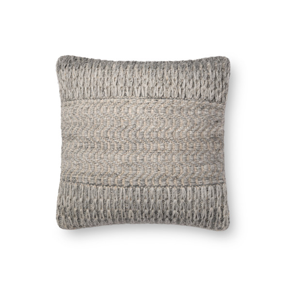 Loloi Pillows P0697 Grey Pillow