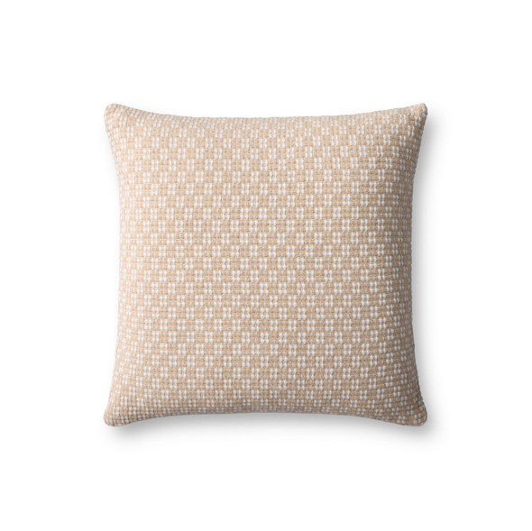 Loloi PLL0125 Ivory Wheat Pillow