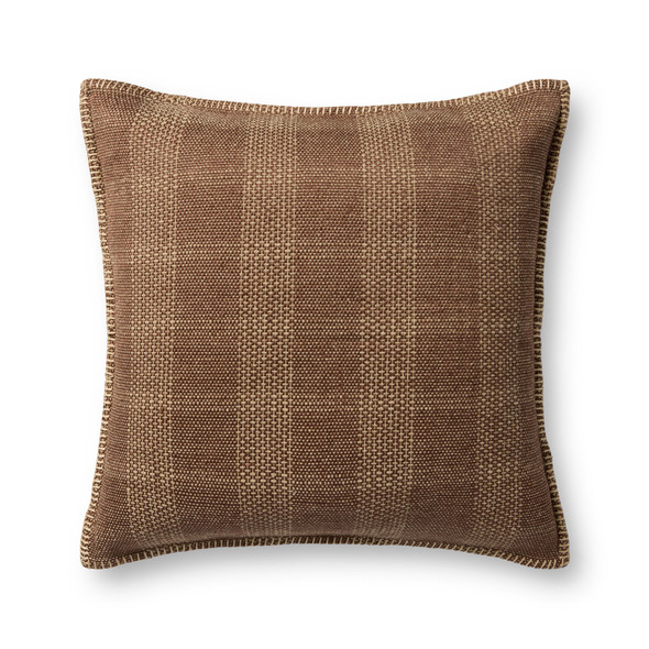 Loloi PLL0132 Brown Tan Pillow