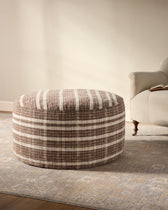 Loloi Wallace Chocolate CJPF003 Chocolate Pouf