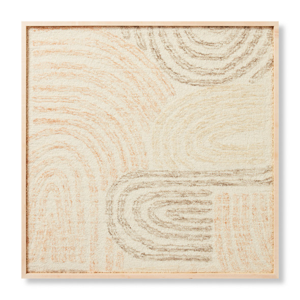 Loloi Rock Garden RKGRD Grey Multi Wall Art