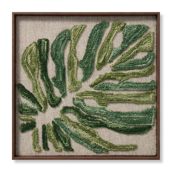 Loloi Sandaland SUNDL Green Ivory Wall Art