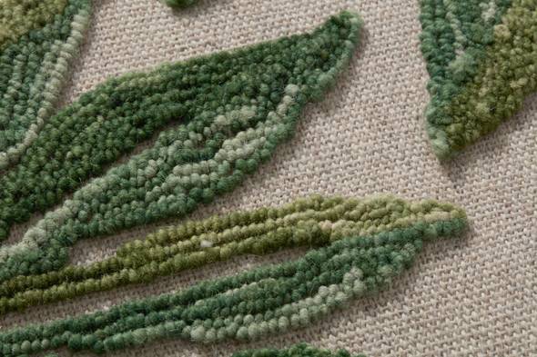 Loloi Wallacea WALLA Green Ivory Wall Art