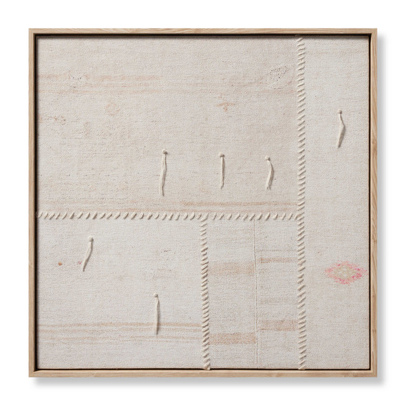 Loloi Revived REVIV Beige Ivory Wall Art
