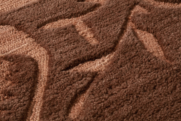 Loloi Narin NARIN Brown Orange Wall Art