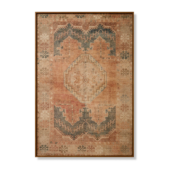 Loloi Genevive GENEV Brown Rust Wall Art
