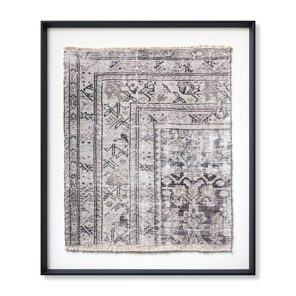 Loloi Aleppo ALEPP Black Ivory Wall Art