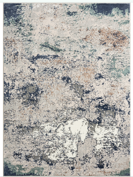 LR Home Antalya 82057 Grey Teal Rug