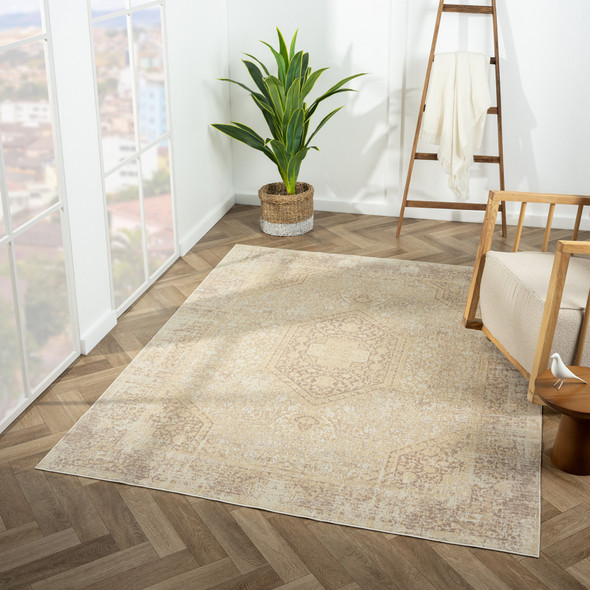LR Home Aria 82421 Beige Rug