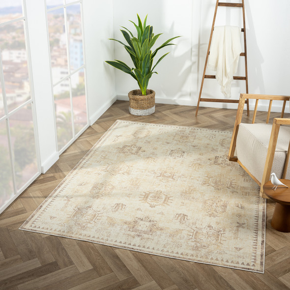 LR Home Aria 82423 Beige Rug