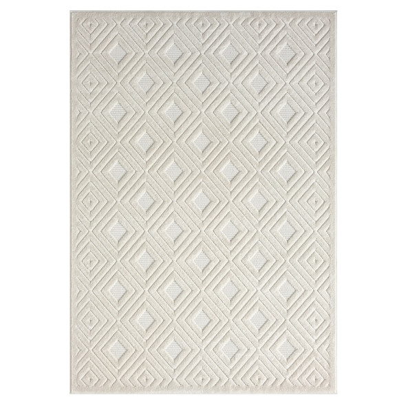 LR Home Atlas 82412 Ivory Rug