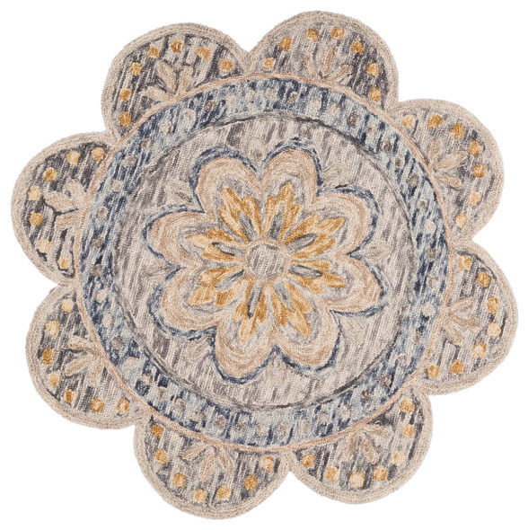 LR Home Dazzle 54091 Gray Rug