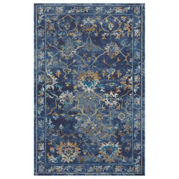 LR Home Gala 81275 Indigo Multi Rug