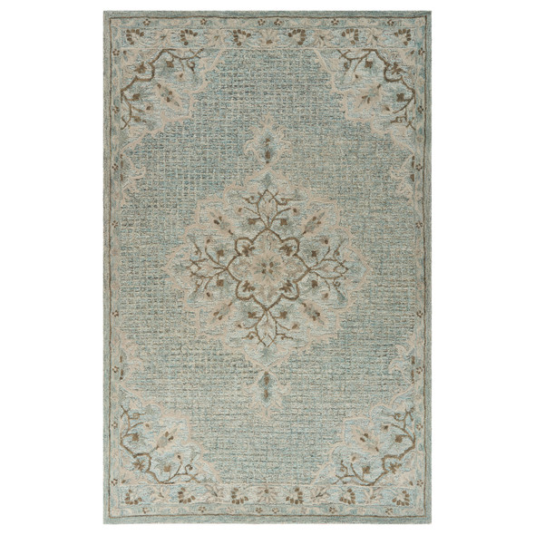 LR Home Modern Traditions 81290 Blue Lagoon Rug