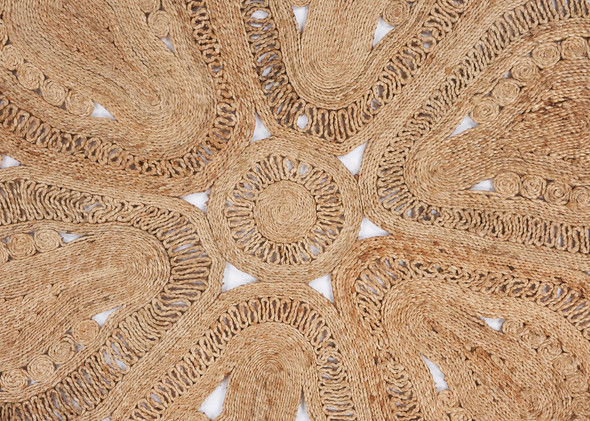 LR Home Boutique Jute 12029 Natural Rug