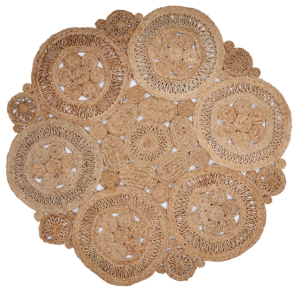 LR Home Boutique Jute 12031 Natural Rug