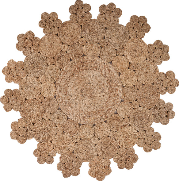 LR Home Boutique Jute 12043 Natural Rug