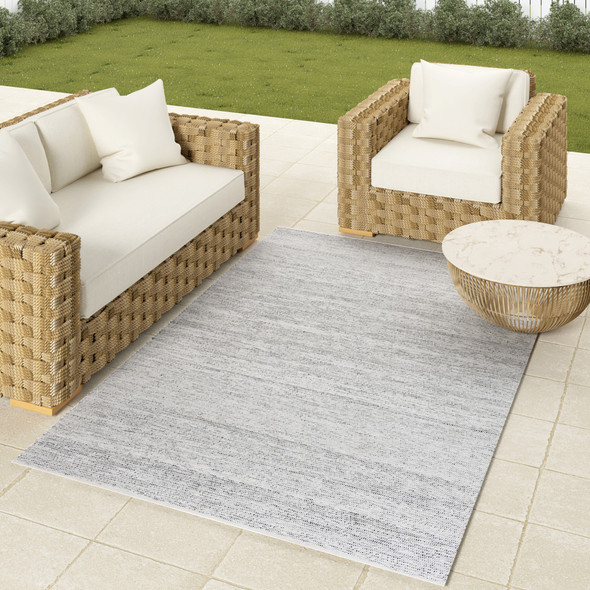LR Home Solace 82728 Silver Ivory Rug