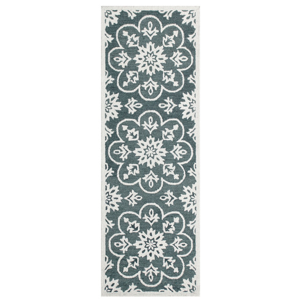 LR Home Rugs Ariel 22139 Gray Rug