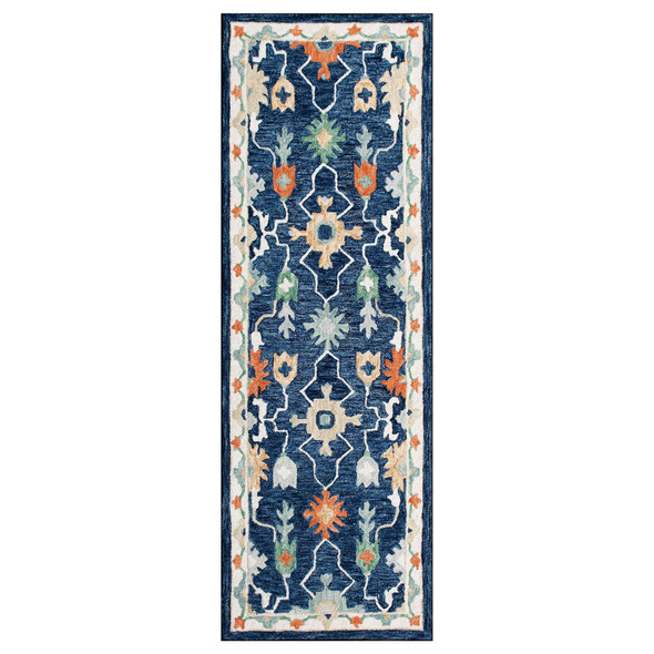 LR Home Rugs Ariel 22145 Blue Multi Rug