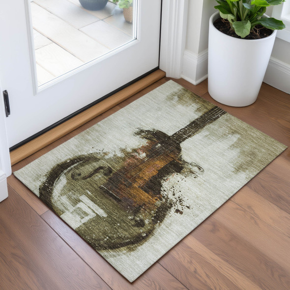 Addison Chantille ACN2091 Brown Rug