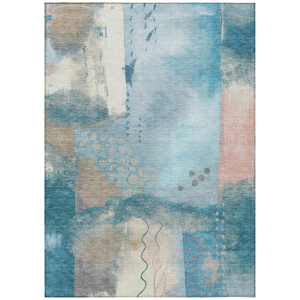 Addison Chantille ACN2127 Teal Rug
