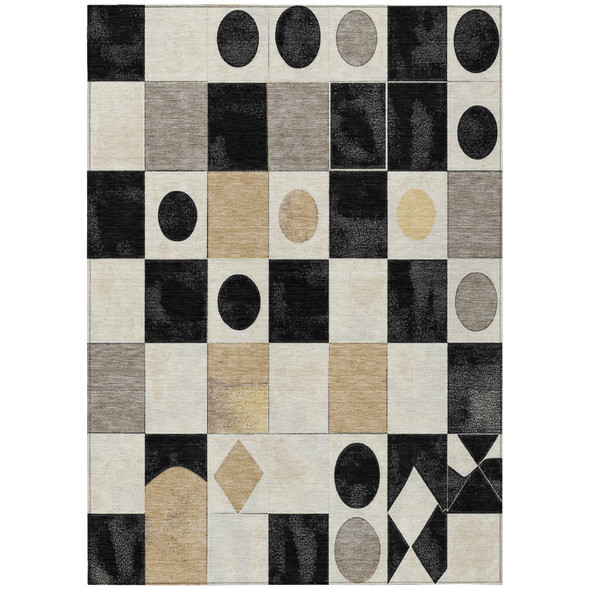 Addison Chantille ACN2181 Black Rug