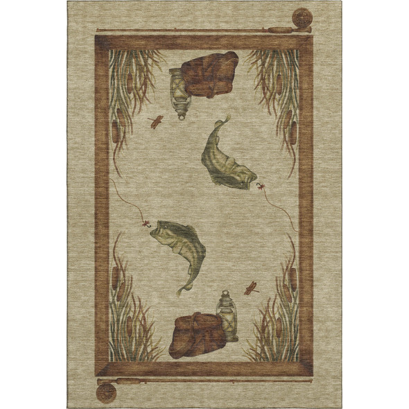 Addison Mayfield AMF145 Khaki Rug