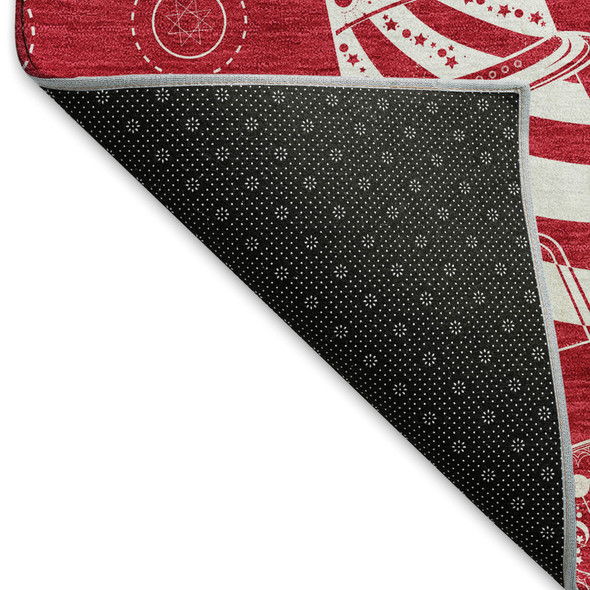 Addison Mayfield AMF154 Red Rug