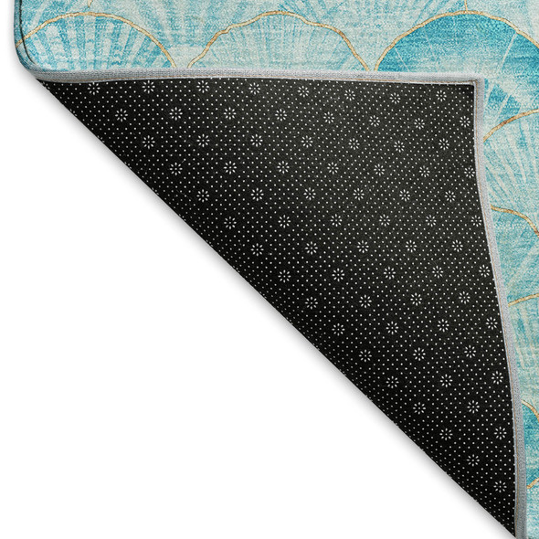Addison Mayfield AMF181 Aqua Rug