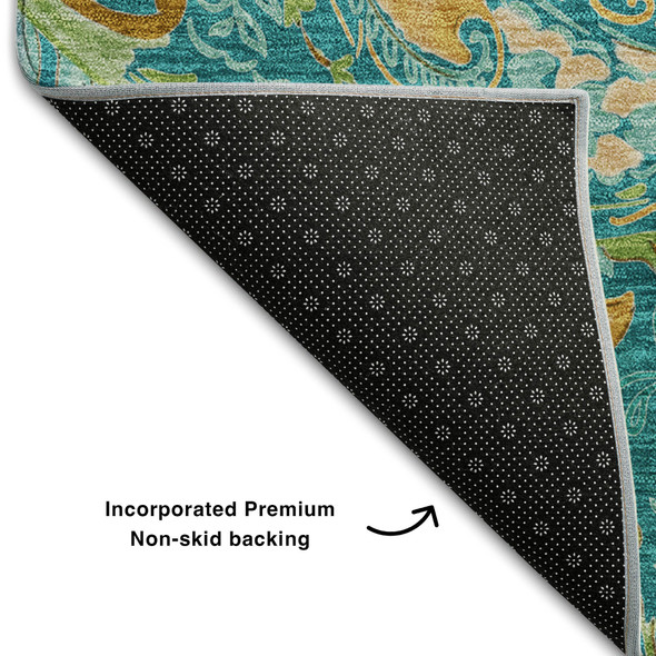 Addison Mayfield AMF533 Teal Rug
