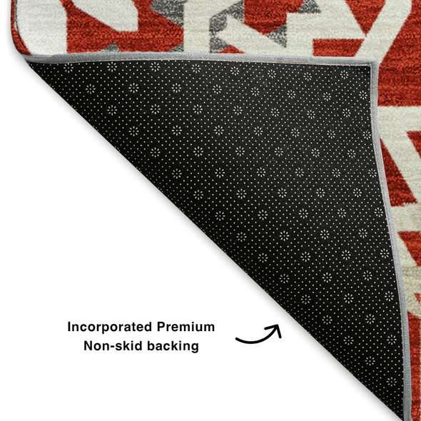 Addison Mayfield AMF619 Red Rug