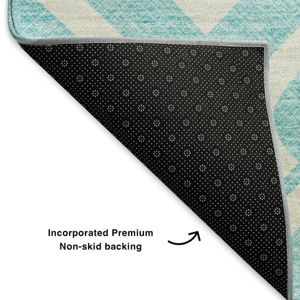 Addison Mayfield AMF621 Aqua Rug