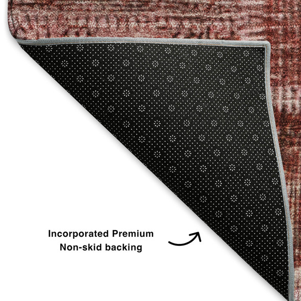 Addison Mayfield AMF631 Burgundy Rug