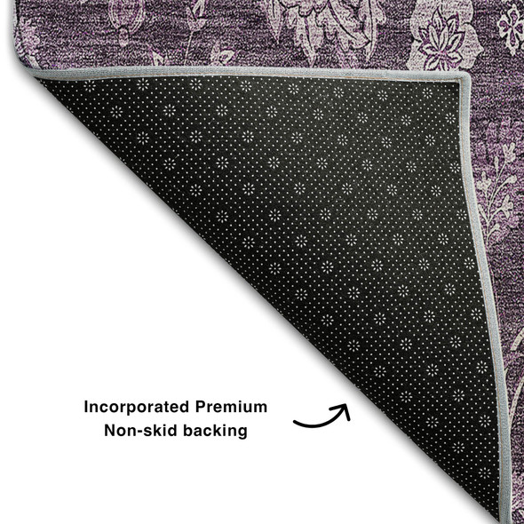 Addison Mayfield AMF680 Plum Rug