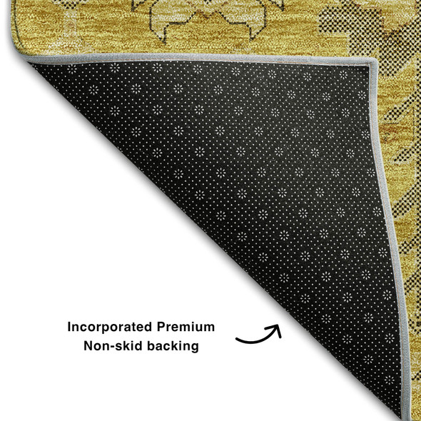 Addison Mayfield AMF697 Gold Rug