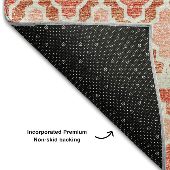 Addison Mayfield AMF726 Salmon Rug