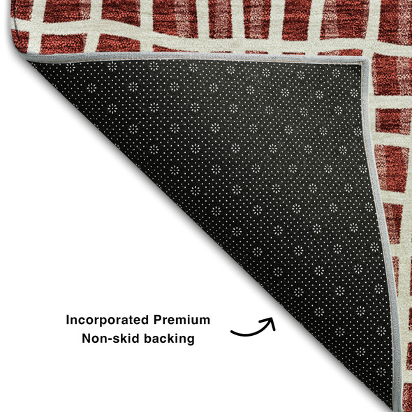 Addison Mayfield AMF729 Burgundy Rug