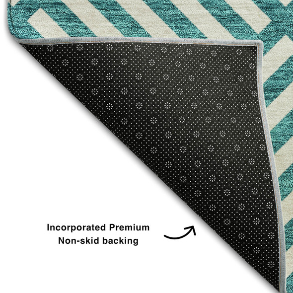 Addison Mayfield AMF731 Teal Rug