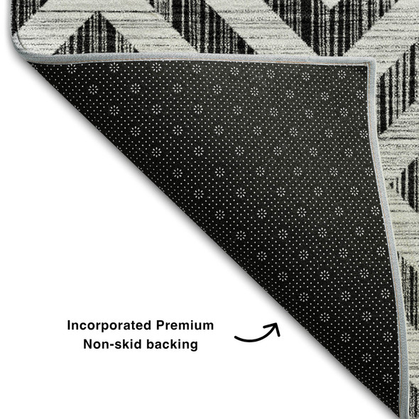 Addison Mayfield AMF733 Black Rug