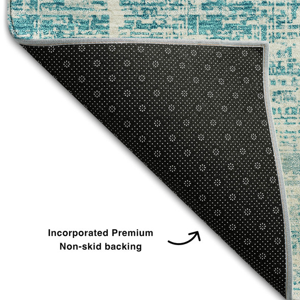 Addison Mayfield AMF747 Teal Rug