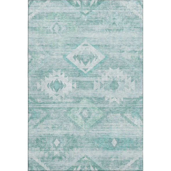 Addison Mayfield AMF837 Aqua Rug