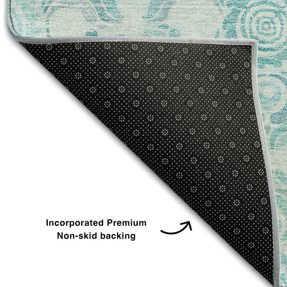 Addison Mayfield AMF854 Turquoise Rug