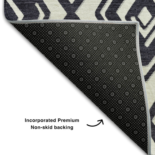 Addison Mayfield AMF862 Black Rug