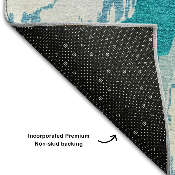 Addison Mayfield AMF865 Teal Rug